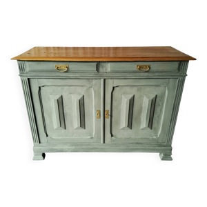 Buffet parisien patiné