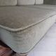 1930s, Danish 3 seater antique sofa, furniture velour, ash wood.