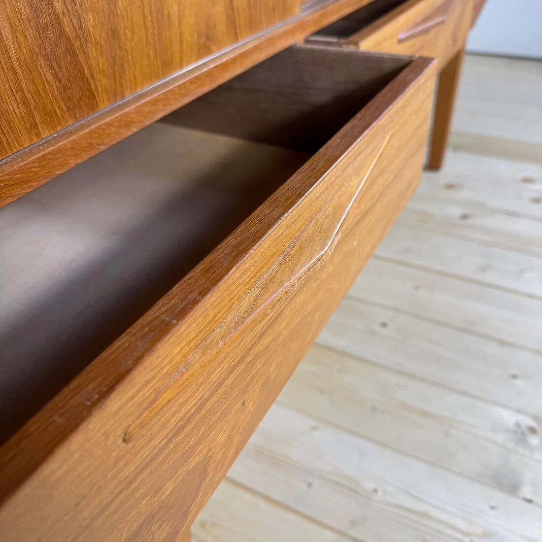 High mid-century modern teak sideboard – 1960s