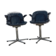 Paire de fauteuils Gastone Rinaldi Radiofreccia chrome