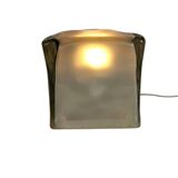 Ikea - cubic lamp  - Iviken -  frosted glass - model B002 - 1990