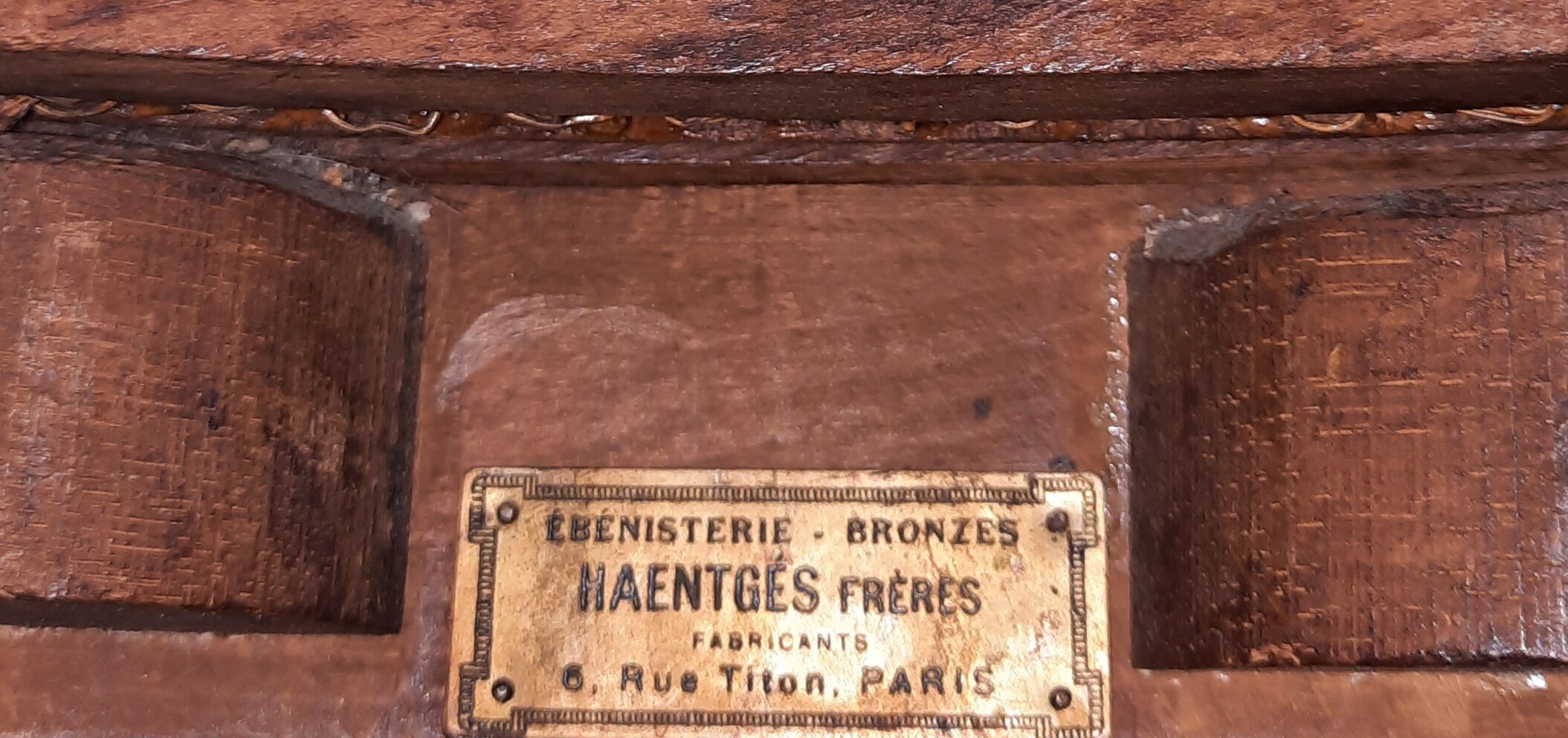 Series of 6 chairs canned Louis XVI