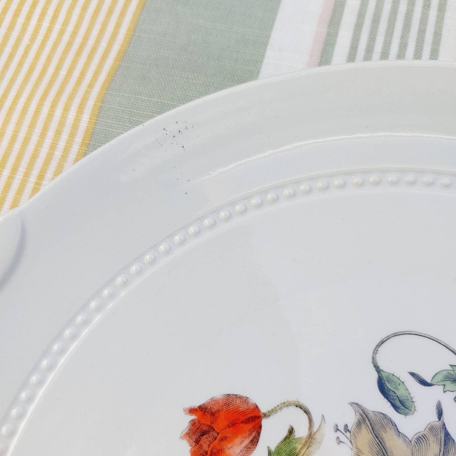 2 serving dishes Luneville Badonviller