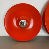 Set of two disc wall light, germany 70s