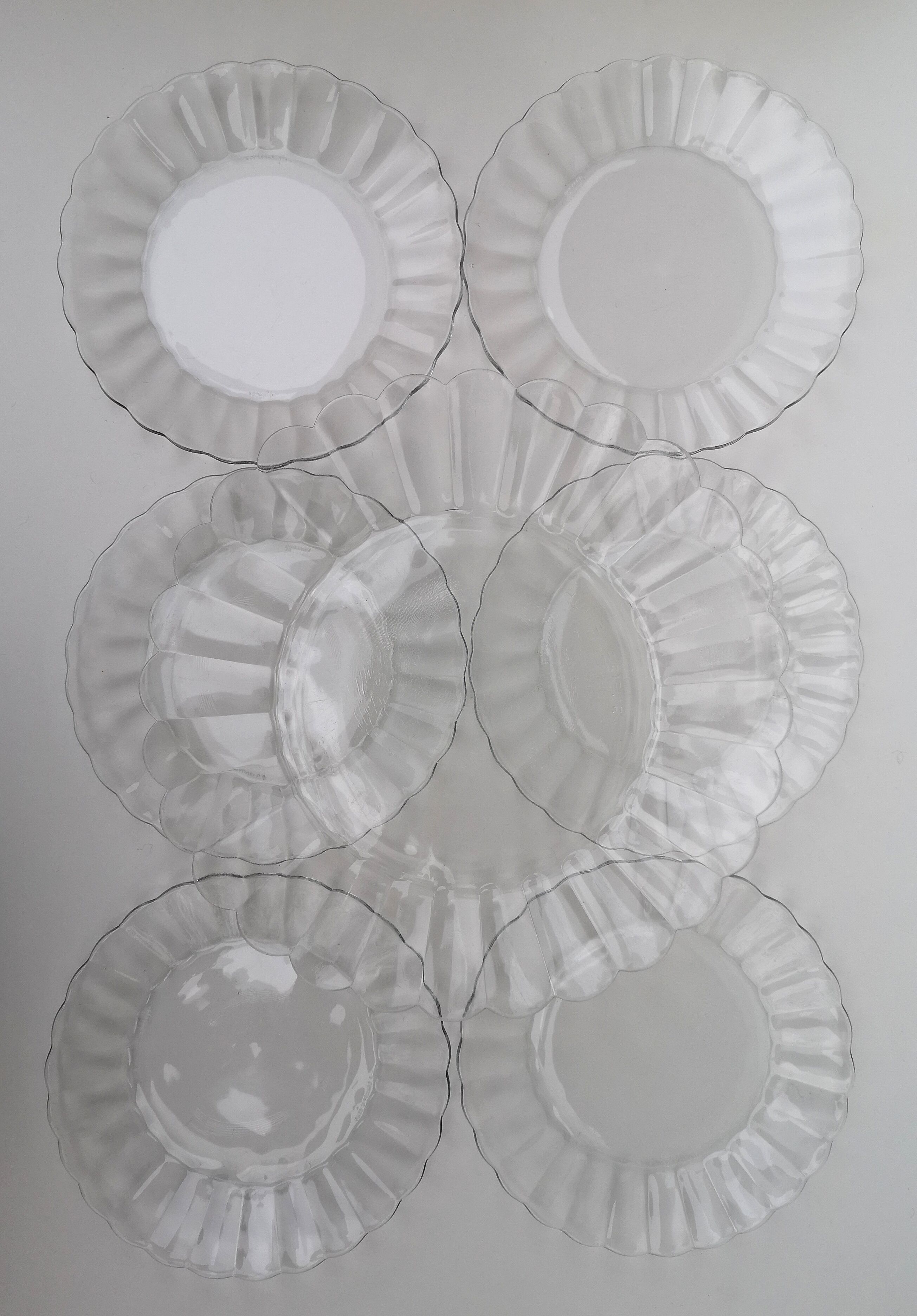 Dessert plates and dish