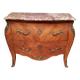Louis XV style chest of drawers in veneer