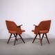 FT30 chairs designed by Dutch designer Cees Braakman for Pastoe. Circa 1950