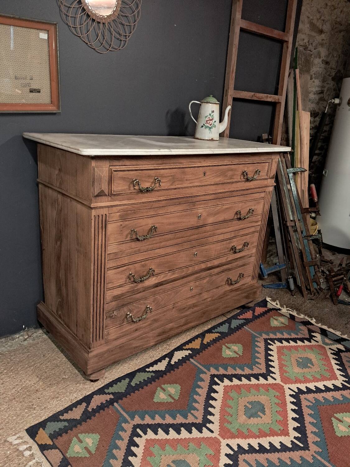 Old chest of drawers