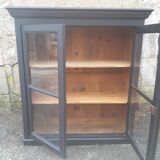 Vitrine noire restaurée