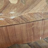 Old curved chest of drawers Louis XV style