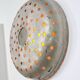 Mid-century Italian Perforated Metal Wall Lamp