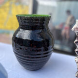 Vase The potters of Accolay in ceramic 1960