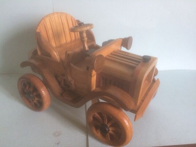 Old wooden car