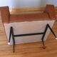 Armchair in leatherette 60