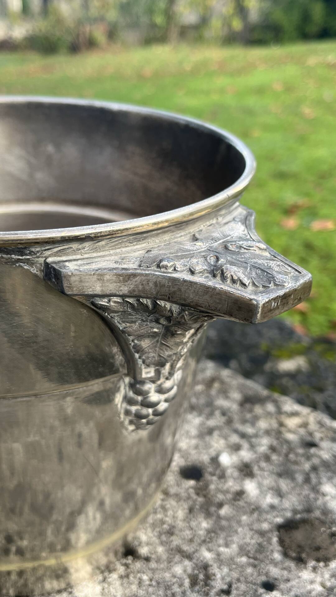 De Venoge champagne bucket, antique art deco champagne cooler