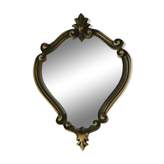 Solid brass mirror