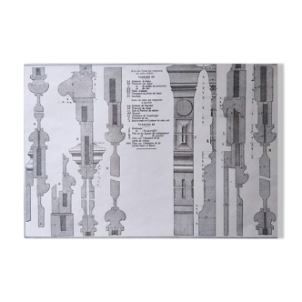 Planche de menuiserie " Développement et Assemblage,... "