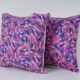 Set of 2 vintage Turkish cushion covers 41x41 cm