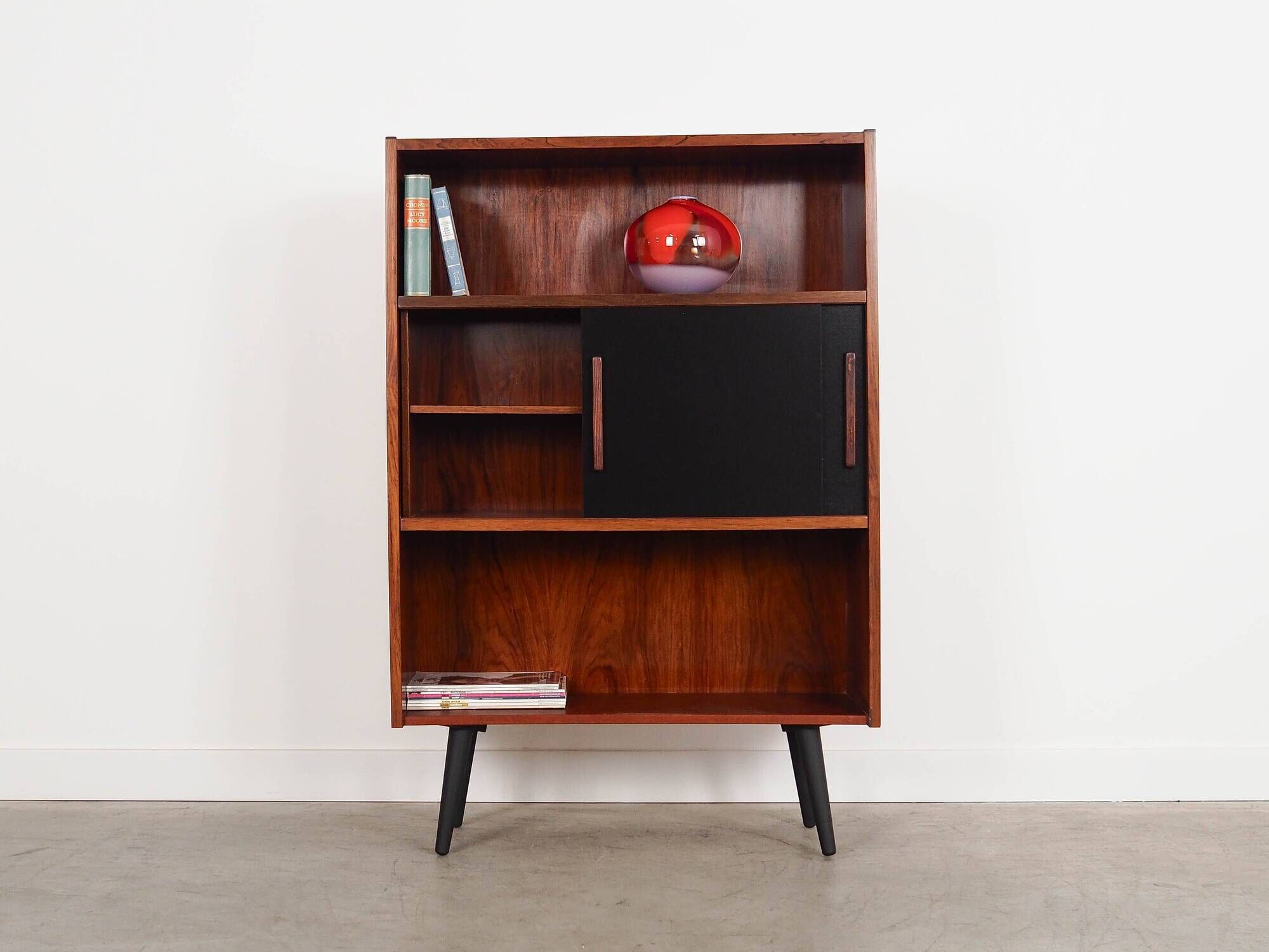 Rosewood bookshelf, Danish design, 1970s, production: Denmark