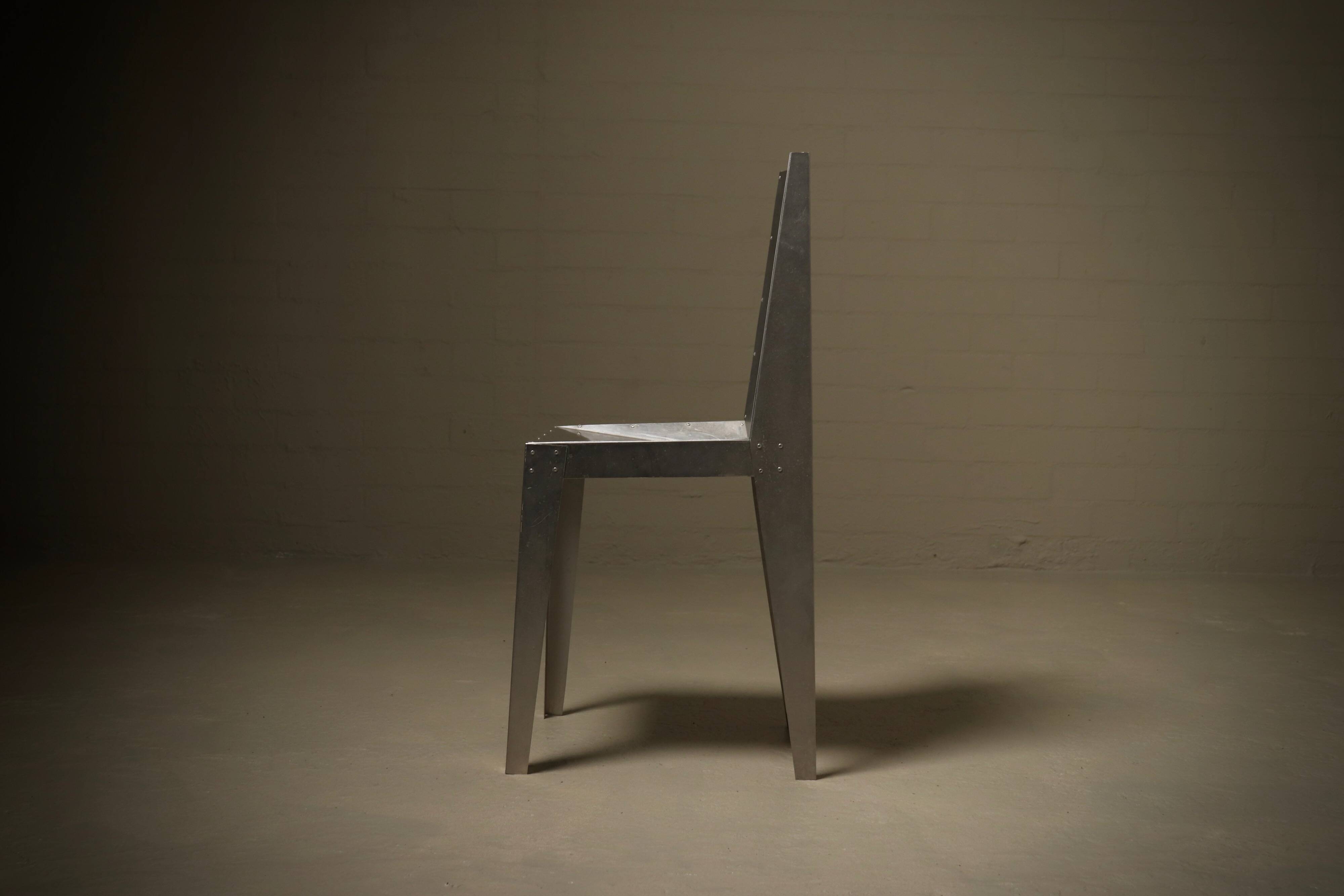 Prototype Design Aluminum Chair 1980s