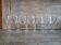 Lot de 6 verres à liqueur en cristal d'Arques