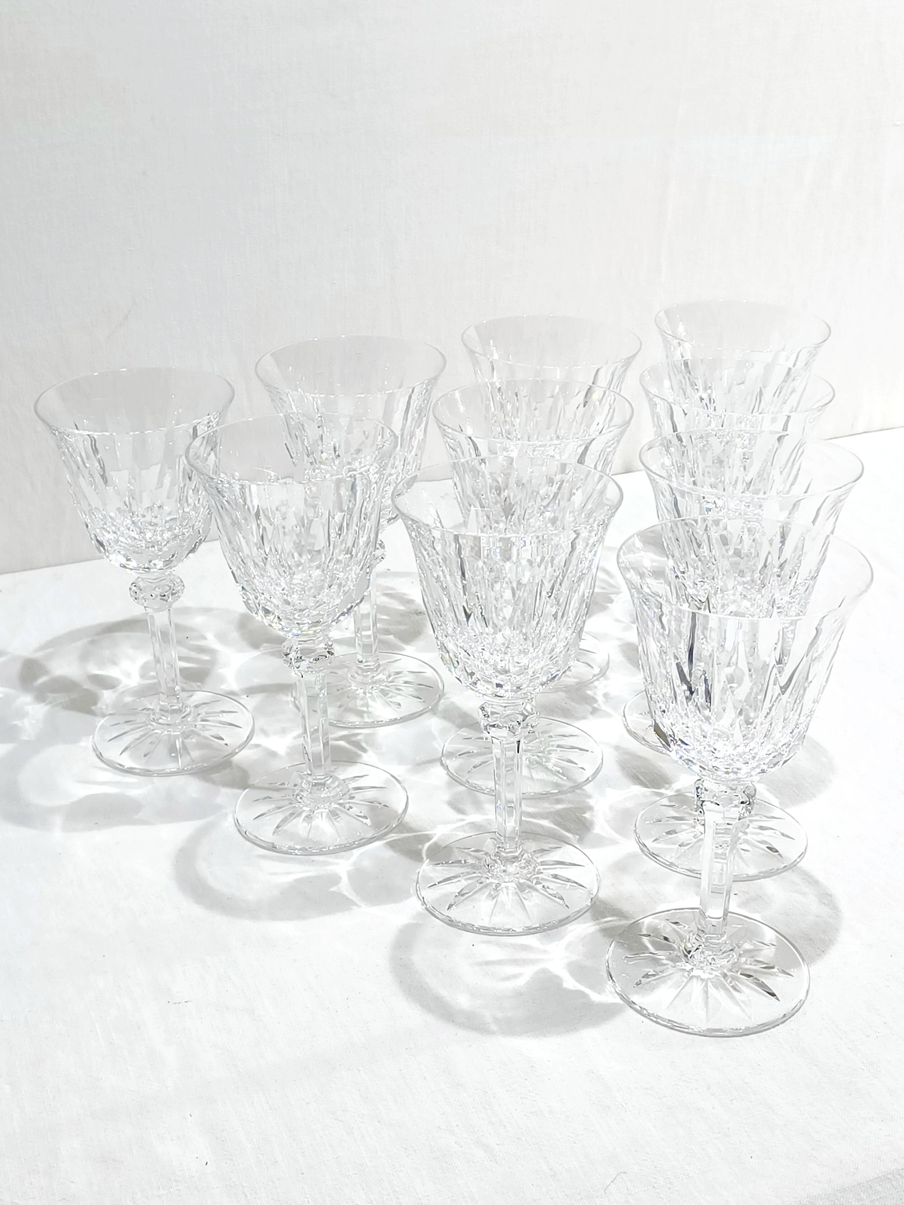 Saint Louis – 10 verres à eau En Cristal modèle Provence