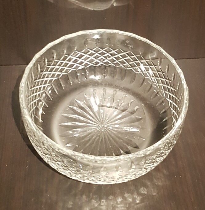 Saint Louis crystal centerpiece bowl