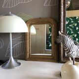 Philippe Louis mirror in gilded stucco