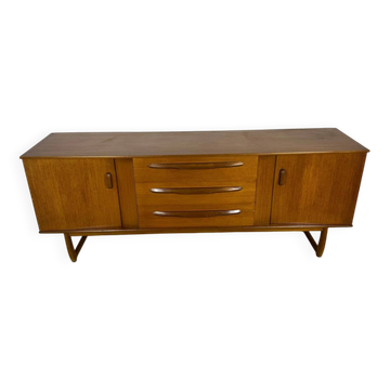 Vintage teak sideboard – Mid-century modern 1960s credenza