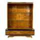 Art Deco display cabinet in walnut