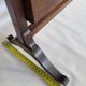 Adjustable empire style table horse mirror in mahogany, 52 cm