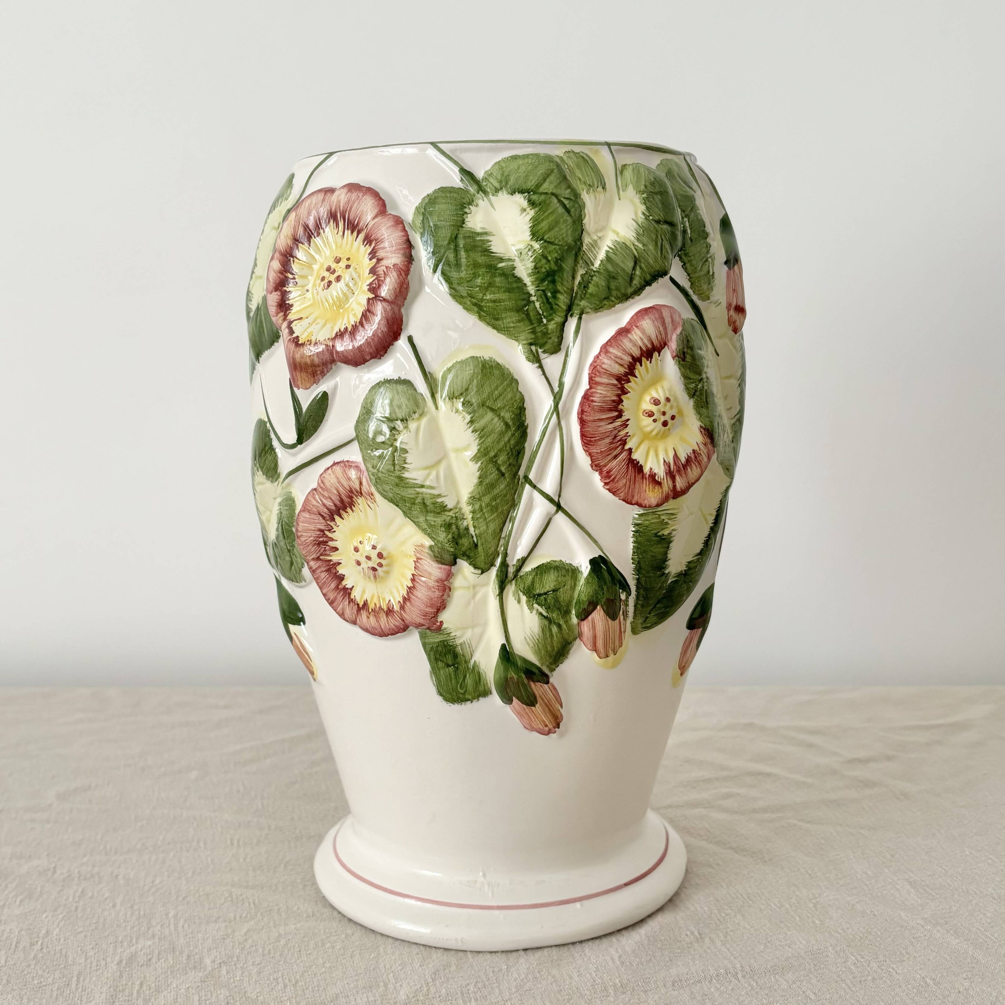 Vintage slip vase