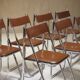 Chaises pliantes Tamara par Arrben ensemble de 7