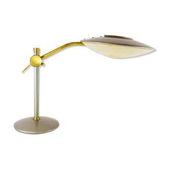 Midcentury UFO desk lamp | Dazor model 2004 |Vintage 50's