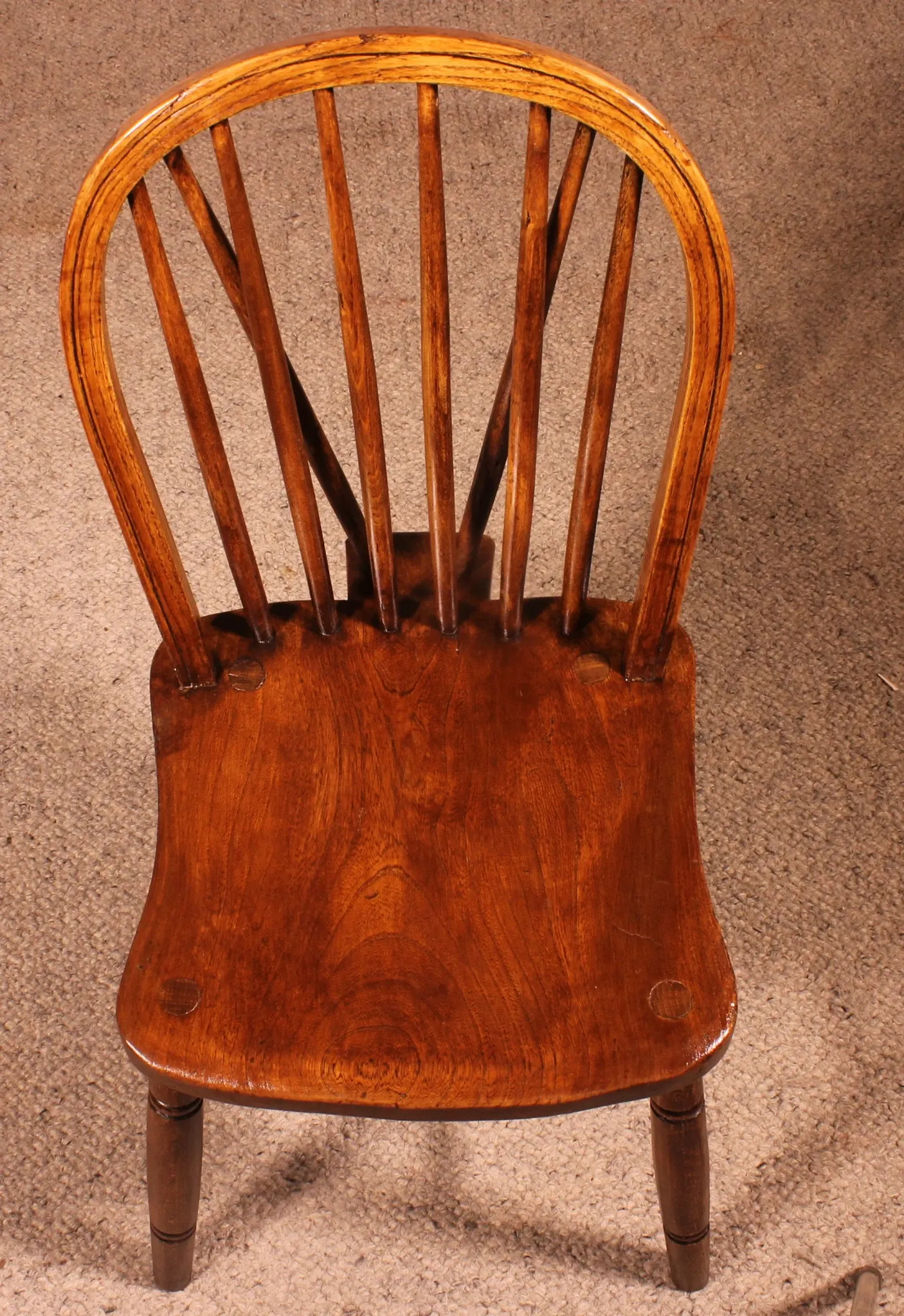 Set of 6 19th Century Windsor Chairs