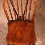 Série De 6 Chaises Windsor Du 19° Siècle