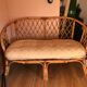 Rattan bench
