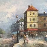 Animated parisian scene by burnett