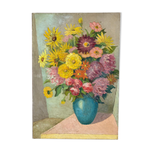 Tableau ancien, nature morte au