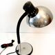 Chrome-plated Aluminor industrial lamp