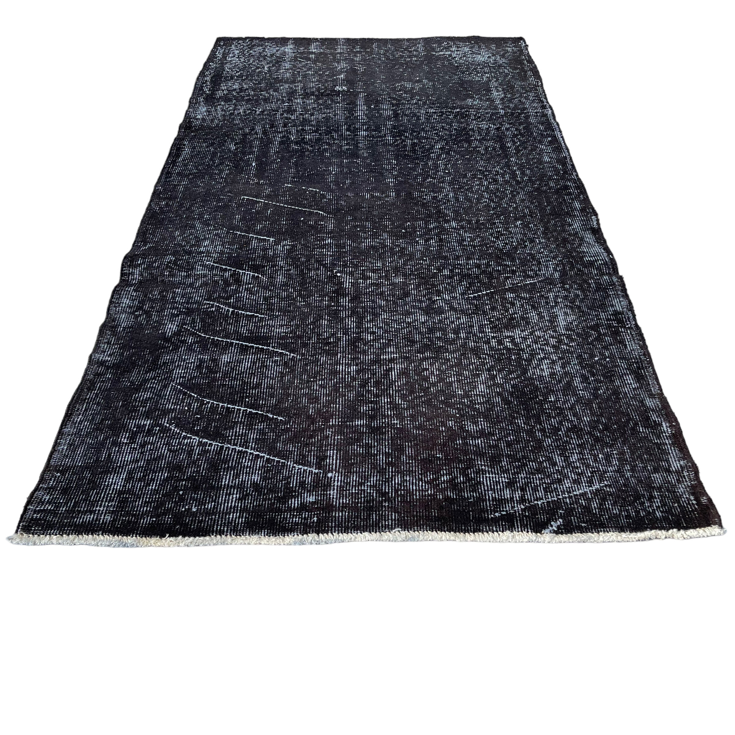 Vintage distressed turkish rug , 200 x 100 cm
