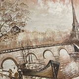 Eiffel Tower painting Paris