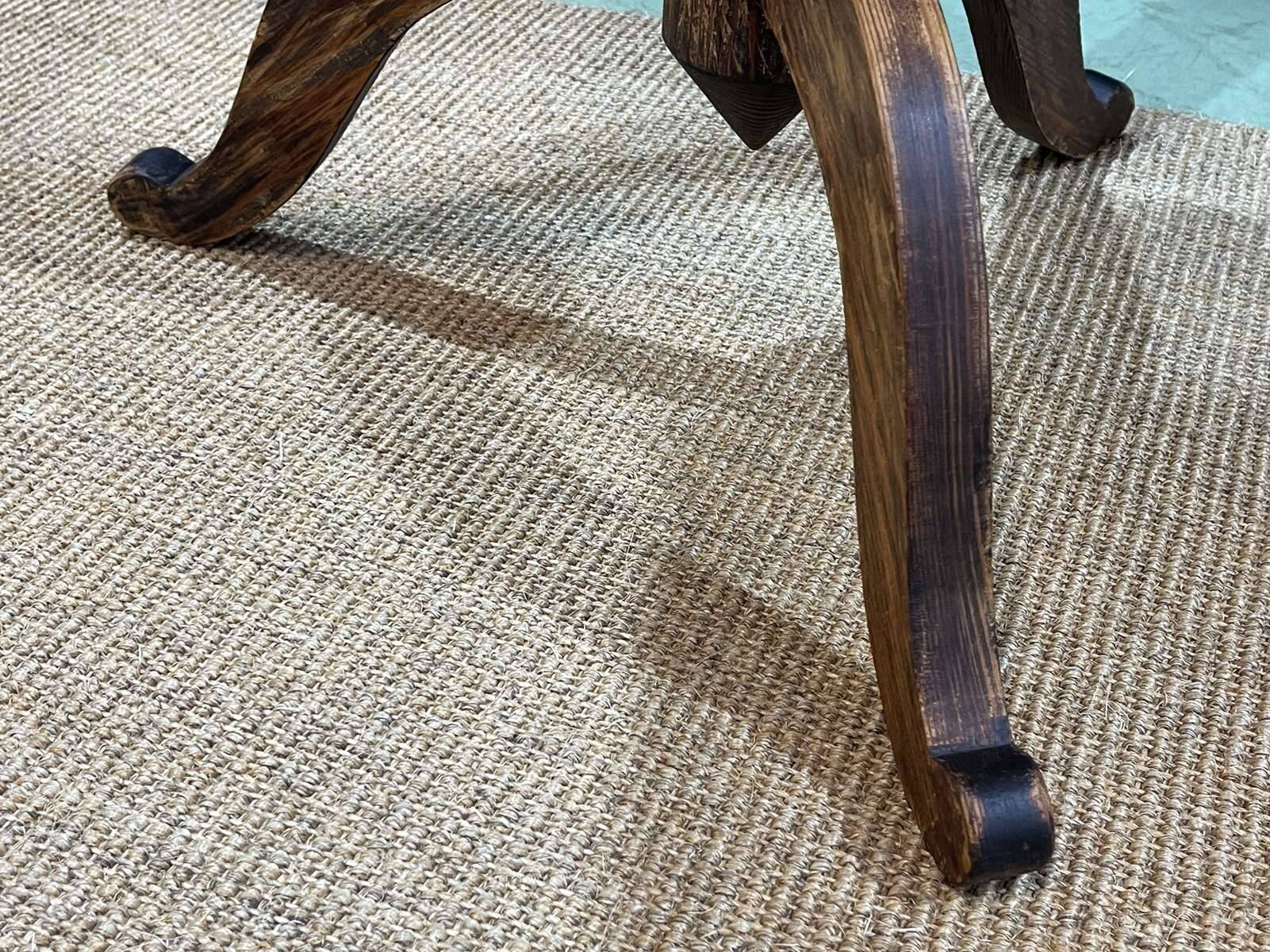 Fir pedestal table early 20th century