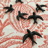 Lot of ceramic swallows