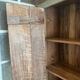 Armoire rustique brésilienne avec patine turquoise - Oficina de Agosto