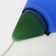 Pair of vintage Vandeheg Lotus blue and green wall sconces. 1980s