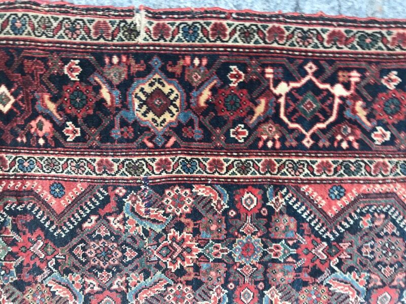 Old Persian rug sarogh ferahan handmade - 100x150 cm