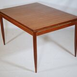 Scandi Dining Table Extendable Teak XL, 1960s