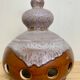 West Germany lamp stand with double lighting