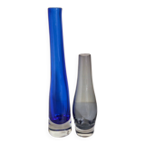 Duo de soliflores de verrier vintages